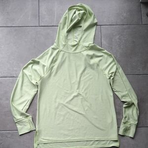 Zella Light Green Kids Quick Dry Hoodie